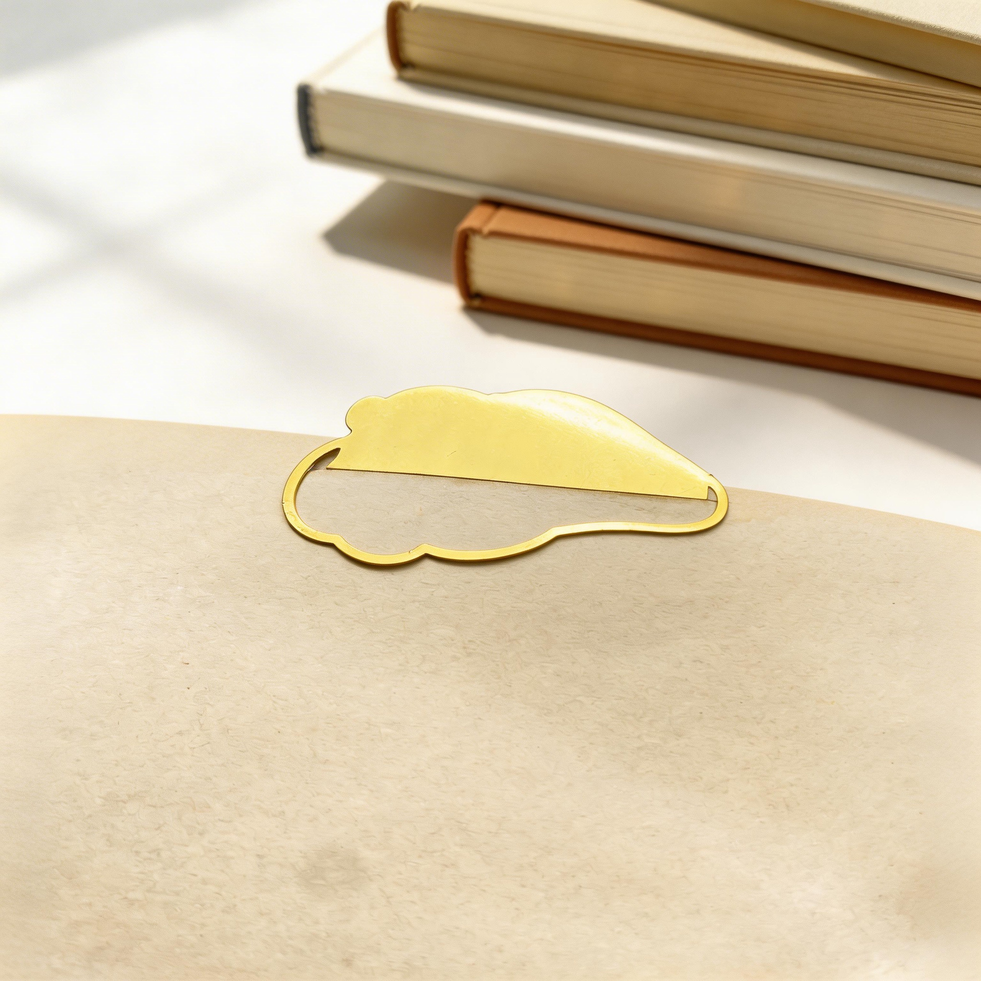Sleeping Panda - Mother-of-Pearl Bookmark - Handcrafted Mother-of-Pearl Bookmark by TapaCraft