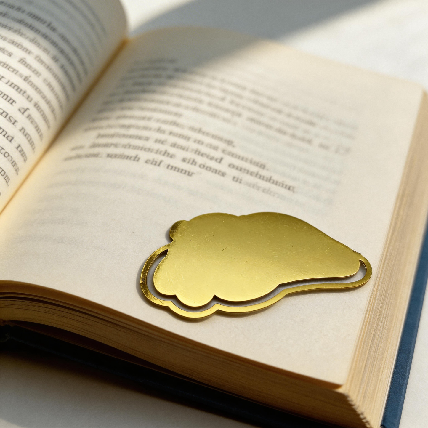 Sleeping Panda - Mother-of-Pearl Bookmark - Handcrafted Mother-of-Pearl Bookmark by TapaCraft
